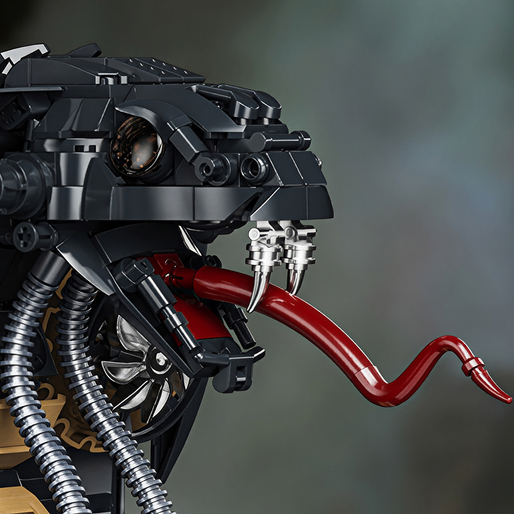 Mechanical Cobra Style Animal  - огляд і ціна Stem Robotics Kit