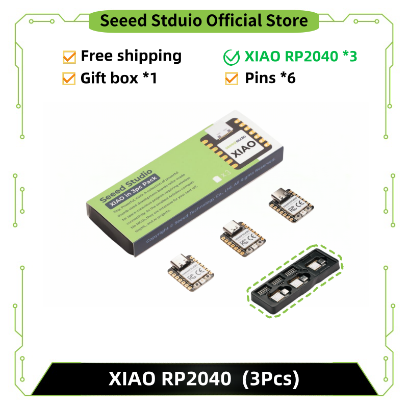 RP2040 -Seeed Studio XIAO RP20 - огляд і ціна Microcontroller Kit