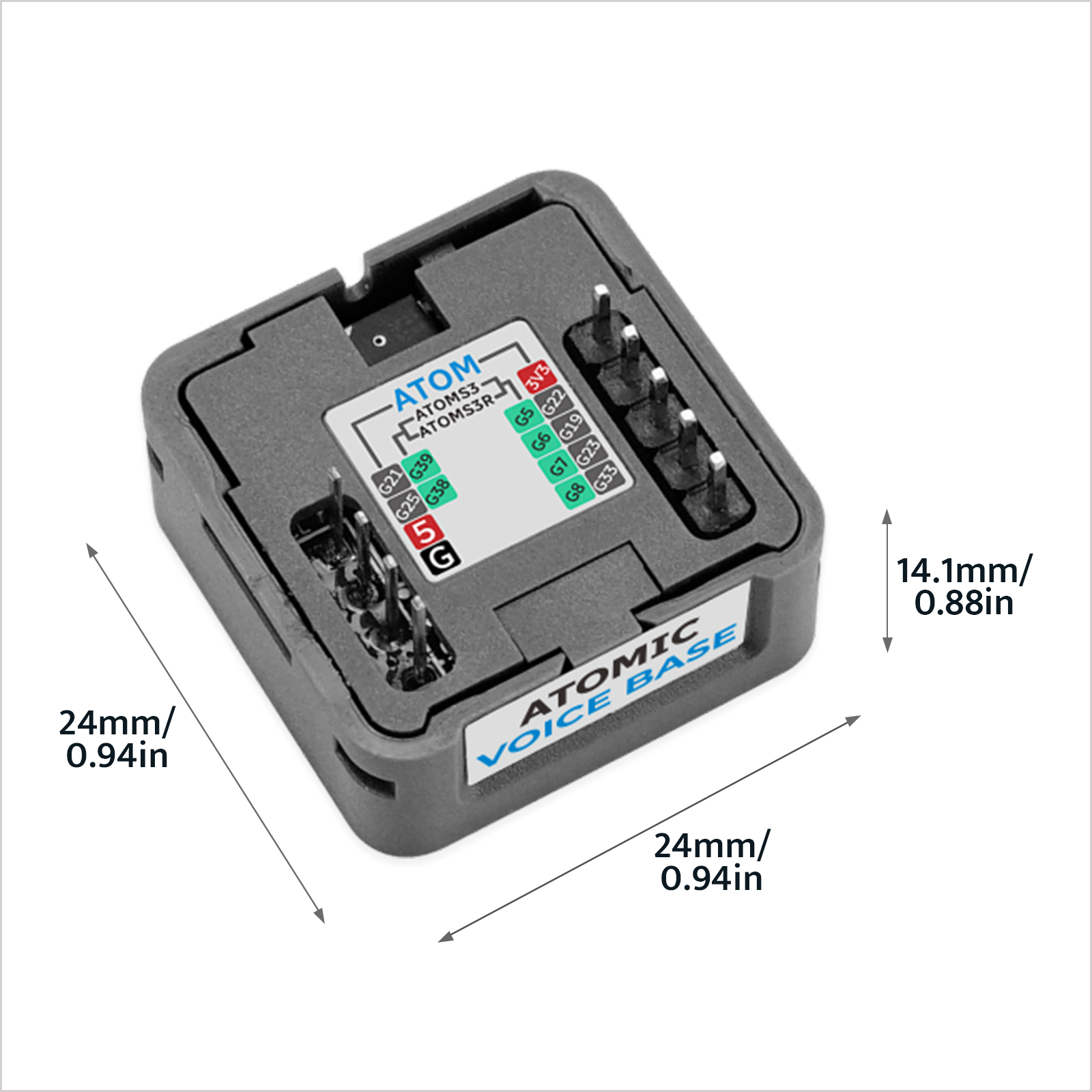 M5Stack Official Atomic Voice  - огляд і ціна Electronics Project Kit