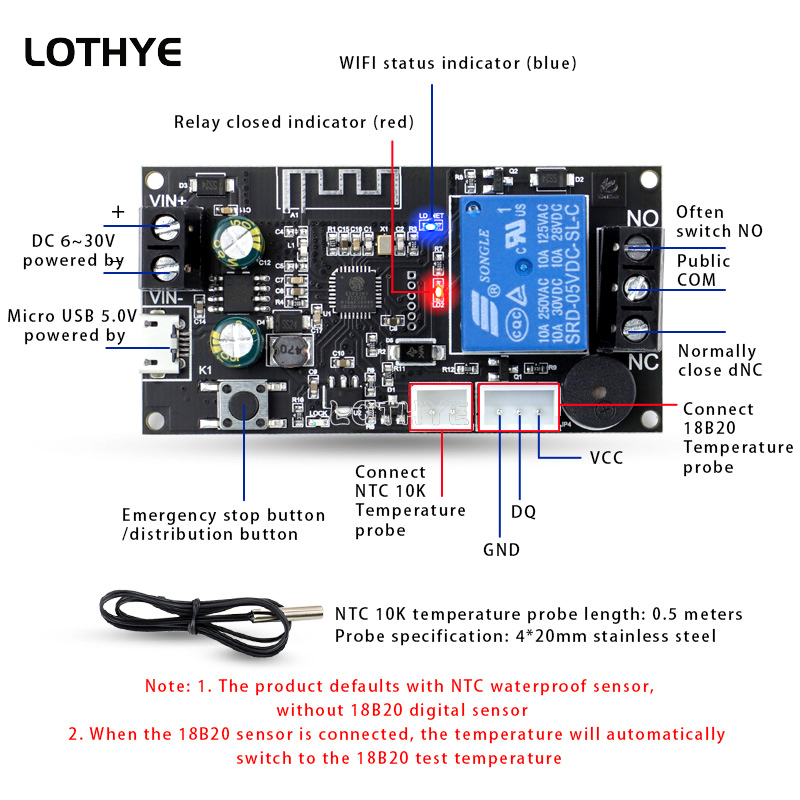 Remote WIFI Thermostat High Pr - огляд і ціна Wifi Thermostat