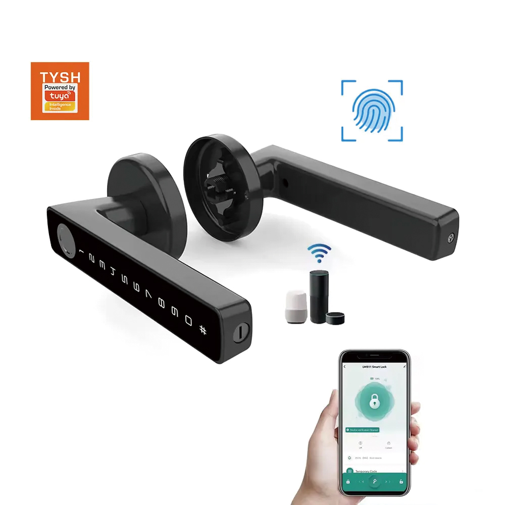TYSH Tuya Smart Automatic Secu - огляд і ціна Smart Door Lock Wifi