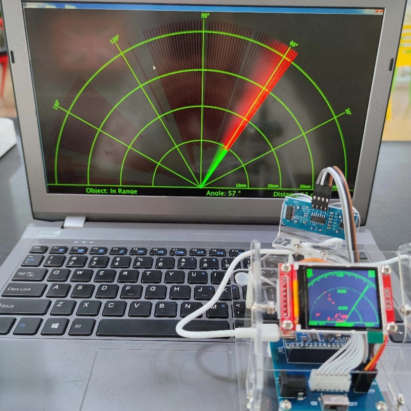 DIY Ultrasonic Radar Scanning  - огляд і ціна Sensor Kit Arduino