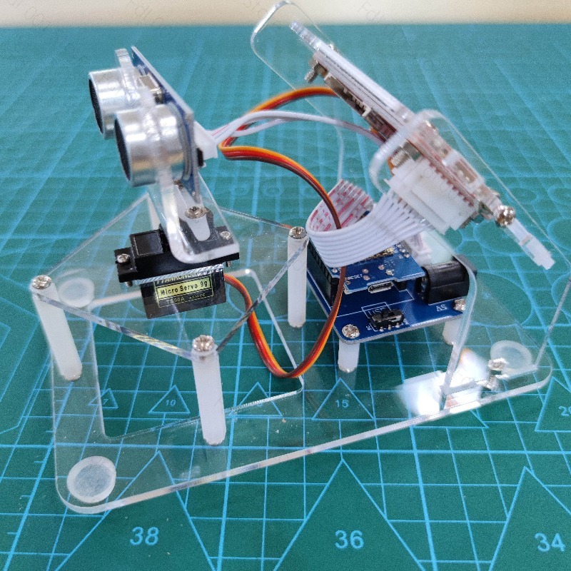 DIY Ultrasonic Radar Scanning  - огляд і ціна Sensor Kit Arduino