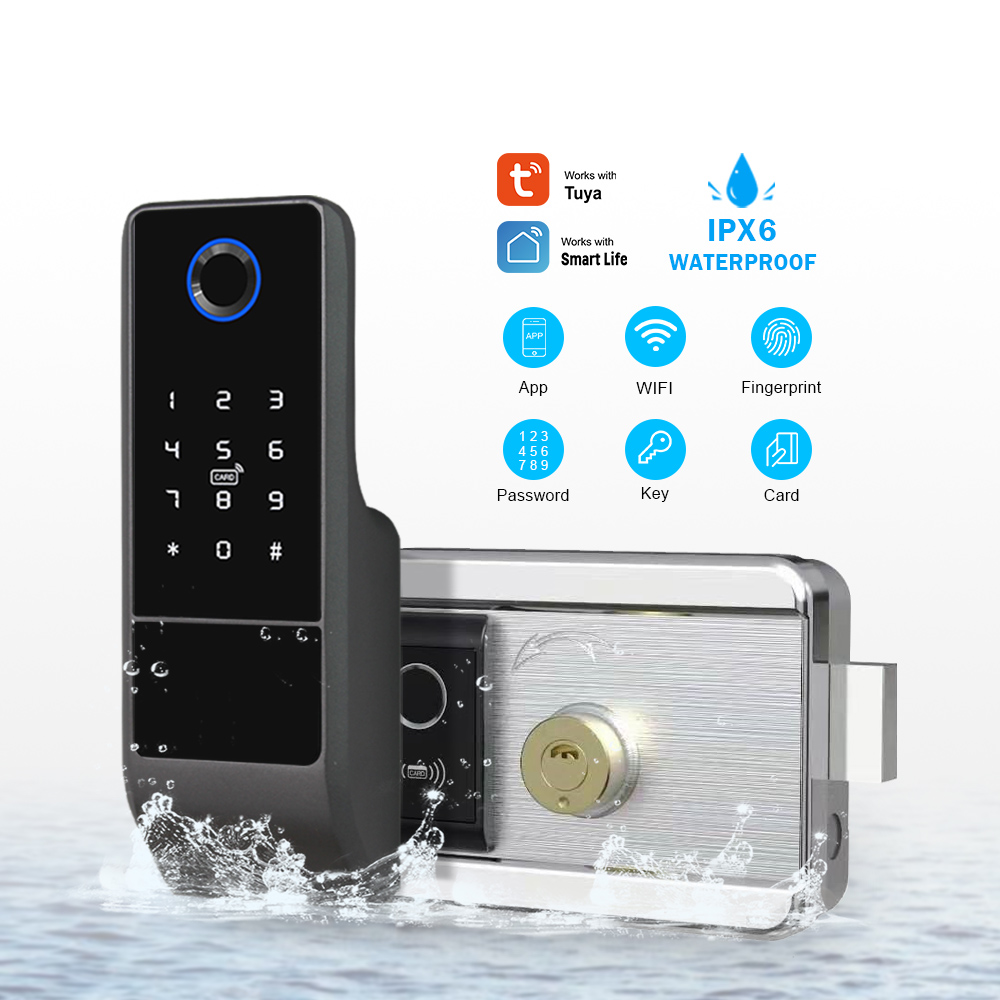 Waterproof Tuya APP WiFi Lock  - огляд і ціна Smart Door Lock Wifi