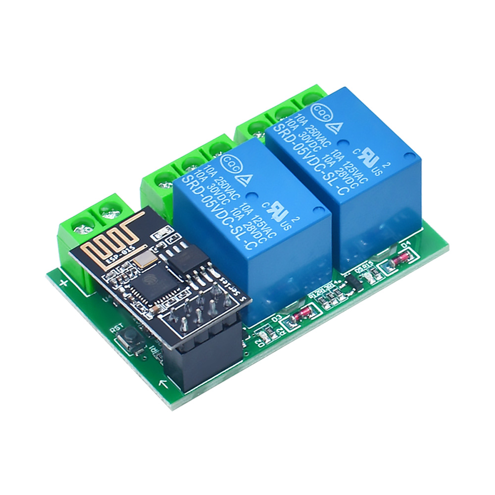 ESP8266 Dual Channel WIFI Rela - огляд і ціна Esp8266 Relay Module