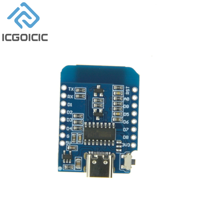 D1 Mini-Mini NodeMcu 4M Bytes  - огляд і ціна Esp8266 Relay Module